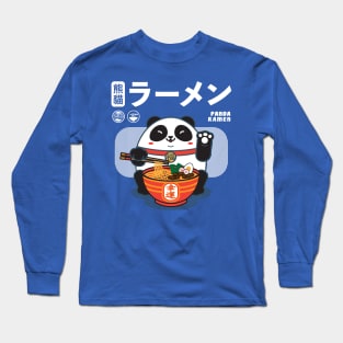 Panda Ramen Long Sleeve T-Shirt